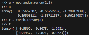 nparray2tensor